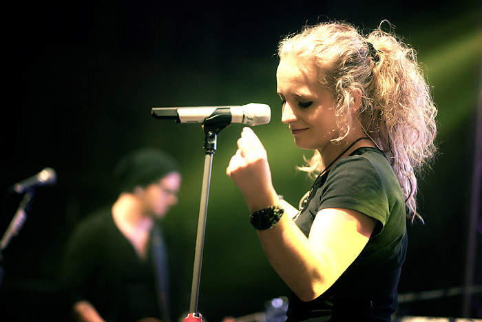 Christina Rommel - Open Air beim THC